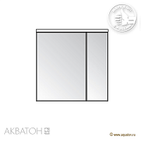 Зеркало-шкаф Акватон Брук 80 1A200602BC010