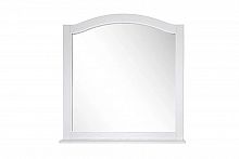Зеркало ASB-Woodline Модерн 105  белый патина серебро