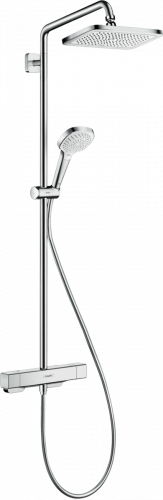 Душевая колонна Hansgrohe Croma E 280 1jet Showerpipe с термостатом для душа, EcoSmart, хром (27660000)