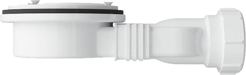 Поддон для душа Vincea VST-4SR1010G 100х100 серый, с сифоном фото 3