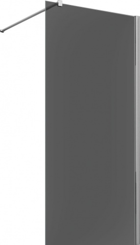 Душевая перегородка Vincea Walk-in VSW-1H120CG 120 см, профиль хром, стекло тонированное фото 3