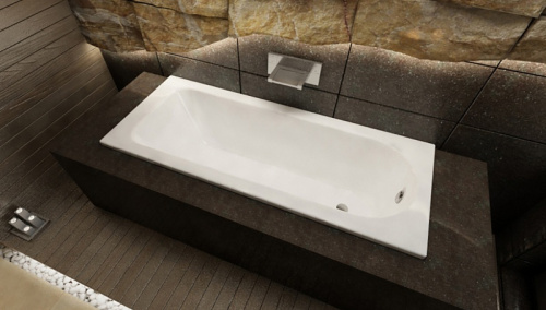 Ванна стальная Kaldewei SANIFORM PLUS 150х70, Easy clean, alpine white, без ножек (111600013001) фото 5
