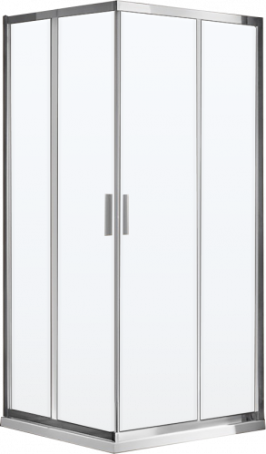 Душевой уголок Vincea Garda VSS-1G8011CL 110х80, профиль хром, стекло прозрачное фото 2
