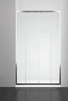 Душевая дверь Oporto  8007-2CH 150х190  раздвижная стекло прозрачное