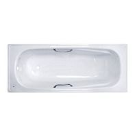 Ванна стальная BLB Universal HG 160х70, белая, с отверстиями для ручек (B60H с/руч)
