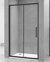 Душевая дверь Oporto  8007-1B 140х190  раздвижная стекло прозрачное