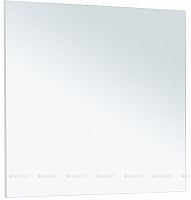Зеркало Aquanet Lino 90 белый матовый