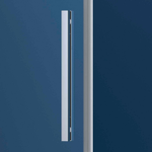 Душевая дверь в нишу Vincea Soft VDS-3SO140CL 140 см, стекло прозрачное, хром фото 3