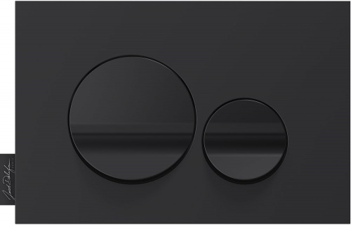Комплект Jacob Delafon Struktura инсталляция + унитаз + сиденье + клавиша черная  (E29025+E20859-7-BMT+EDE102+E20606) фото 3