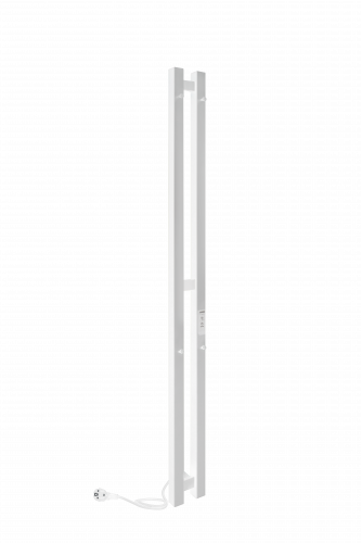 Полотенцесушитель электрический Indigo Style PRO 120/10 унив.подкл. белый фото 2