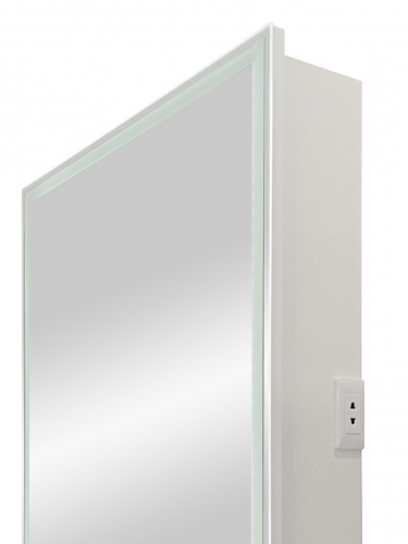 Зеркало-шкаф Континент Allure LED 550х800 левый фото 3