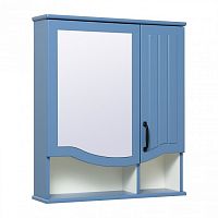 Зеркало-шкаф Runo Марсель 65 синий