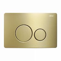 Кнопка для системы инсталляции Abber AC0121MMG золото матовое