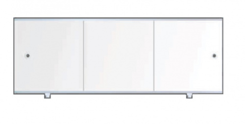 Экран для ванны Метакам ПРЕМИУМ А 1,80 алюминиевый карска, белый (CS00028394)