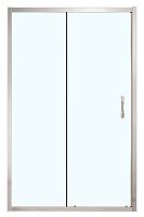 Душевая дверь Azario MILTON раздвижная 140х200, толщина полотна 6мм универсальная, цвет профиля серебро (AZ-ND6121 1400)