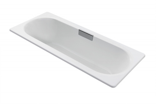 Ванна чугунная Jacob Delafon VOLUTE 180x80 см с антискользящим покрытием, без отверстий для ручек, без ножек, белая (E6D900-0) фото 2