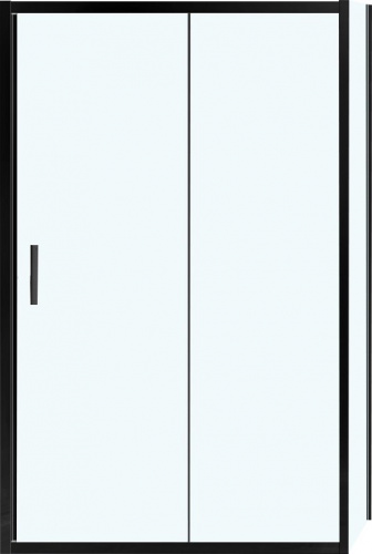 Душевой уголок Vincea Garda VSR-1G9014CLB 140х90 см, профиль чёрный, стекло прозрачное фото 2