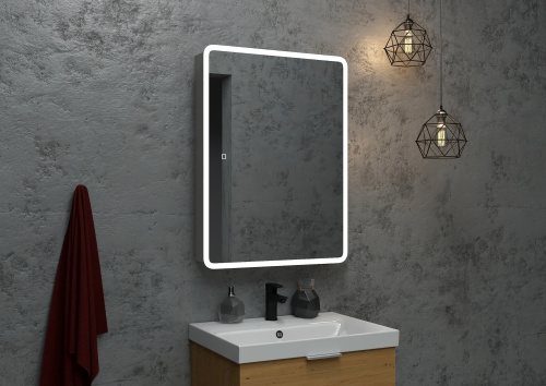 Зеркало-шкаф Континент Emotion LED 600х800 фото 10