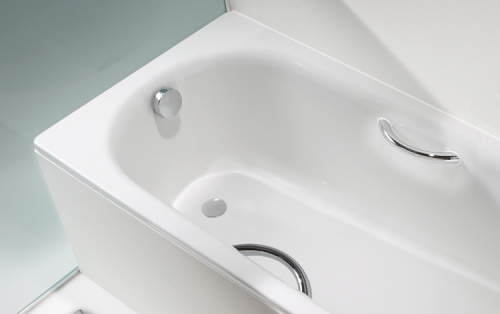 Ванна стальная Kaldewei SANIFORM PLUS STAR Mod.336 170х75 см, alpine white, без ножек, с отверстиями для ручек (133600010001) фото 3