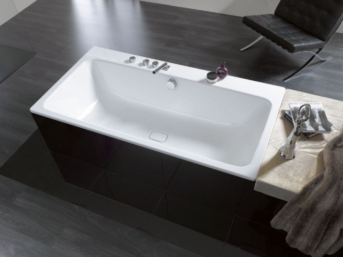 Ванна стальная Kaldewei ASYMMETRIC DUO, Mod.742, размер 180х90, Easy clean, alpine white, без ножек (274200013001) фото 4