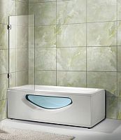Шторка на ванну Oporto 604-1 50х150 см распашная