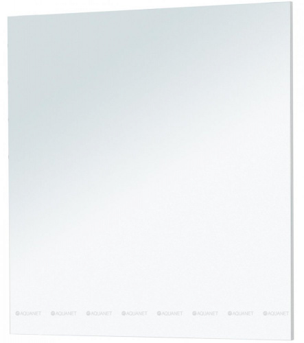 Зеркало Aquanet Lino 80 белый матовый фото 3