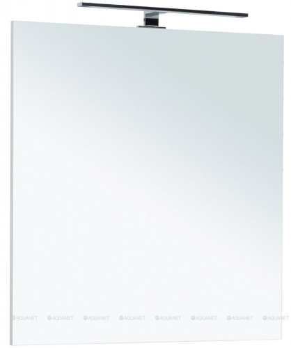 Зеркало Aquanet Lino 80 белый матовый фото 4