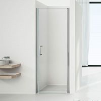 Душевая дверь в нишу Vincea Orta VPP-1O800CL 80 см, хром, стекло прозрачное