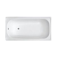 Ванна стальная WhiteWave Classic 150х75 в комплекте с белыми подставками (CL-1500)