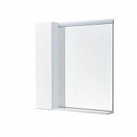 Зеркало-шкаф Акватон Рене 80 белый/грецкий орех 1A222502NRC80